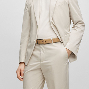 Sabuk kulit Suede gesper Pin paduan desain sederhana kustom pabrik untuk setelan Jeans kasual pria - Product Image 6