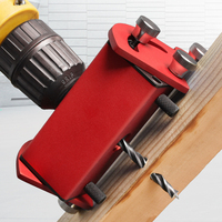 Guide de perçage remplaçable 6/8/10/12 mm pour le travail du bois, outils de localisation d'angle de perçage