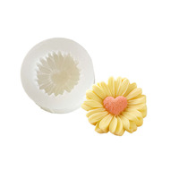 Early Riser Demoulding Daisy Flower Silikonform DIY Aromatherapie Kerze Gips Expandierstein Schokolade Backform