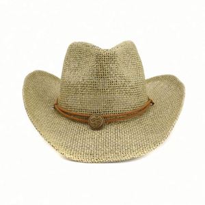 Sombreros de Papel Estilo Vaquero Baratos de Panamá y Ecuador, con Bordado 3D en Relieve, para Viajes y Deportes, Venta al Por Mayor - Product Image 3