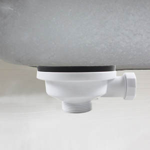 WaiiHO 011 Filtro de Fregadero de Acero Inoxidable, Cesta Coladora Cónica para Lavar Pasta, Aceite y Alimentos en el Hogar - Resistente al Óxido, Fácil de Usar - Product Image 2