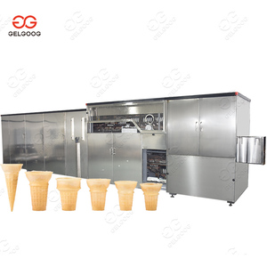 Thương Mại Kem Cone Máy Làm Mini Đầy Sắc Nét Cones Wafer Hình Dạng Dây Chuyền Sản Xuất Cho Ice Cream Cone - Product Image 3