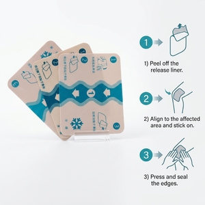 Cerotti per il corpo elasticizzati multidirezionali per dolori articolari, al <span class=keywords><strong>collo</strong></span>, alla vita e alle ginocchia - Nuovi cerotti analgesici a caldo/freddo con estratti vegetali - Product Image 3