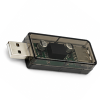 Modul Isolator Galvanik USB-ke-USB ADUM3160 1500V Adaptor Anti-Noise Isolasi Daya Sinyal 12Mbps Transmisi Data Industri