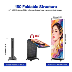 Señalización Digital de Alto Brillo y Pantalla LED, Tótem con Soporte para Carteles LED, Pantalla LED para Publicidad y Marketing - Product Image 4
