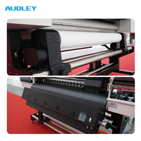 Para Audley 1.6m Eco, Impresora de Inyección de Tinta para Solventes, Proveedor Líder, 8 Colores, para Pancartas y Rotulación de Vehículos, Nueva Condición, Cabezal Epson I3200, Gran Formato