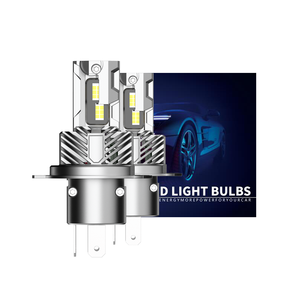 Ampoule de phare H4 12V 6000K lumière LED de voiture H4 MIni Canbus ventilateur de refroidissement lampe frontale automatique Luces Focos H4 ampoule LED - Product Image 1