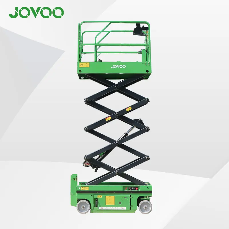 JOVOO 3M/5M man mini โต๊ะยกขากรรไกรแบบเคลื่อนที่ แพลตฟอร์มยกขากรรไกรไฟฟ้า