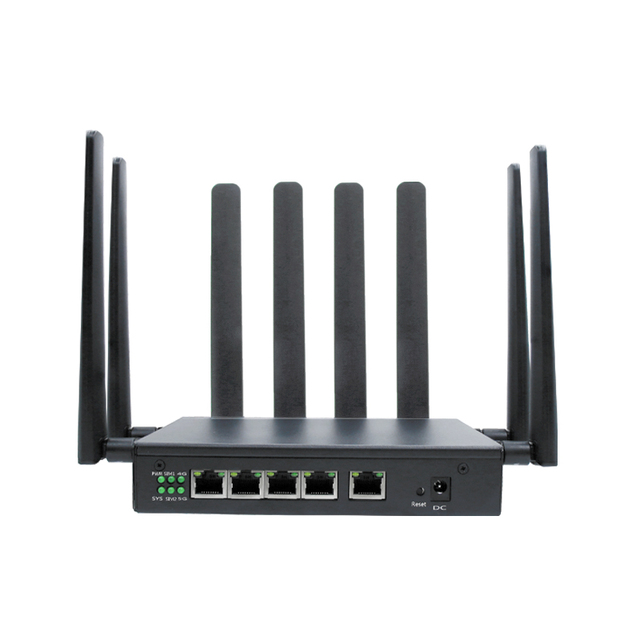 High Quality Gigabit Dual Band 5g Industrial Router RM520N-GL Module Wifi6 Router 5g Lte with Sim Slot