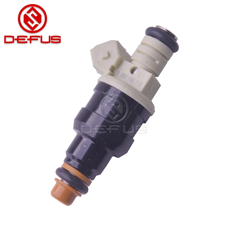 DEFUS yakıt enjektörü memesi araba parçaları enjektörleri E67E-B1B EV1 konektörü E67E9F593B1fuel enjeksiyon 0280150710