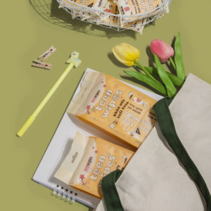 ผ้าเช็ดทำความสะอาดแบบเปียกขนาดพกพา 8 แผ่น สำหรับทำความสะอาดส่วนตัวและทำความสะอาดประจำวัน - Product Image 1