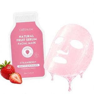 Masque facial personnalisé à l'acide glycolique et à l'acide hyaluronique, blanchissant et éclaircissant, hydratant, 25 ml/0,84 FL.OZ, marque privée - Product Image 1