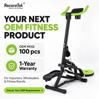 Kit Fitness : Stepper d'entraînement d'intérieur pour la maison avec compteur de pas pour l'entraînement de step