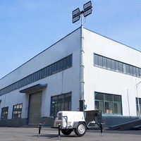 Kostengünstiger Mobiler Solar-Lichtturm für Netzunabhängige und Abgelegene Standorte Mobiler Solar-Lichtturm