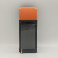 Terminal de point de vente mobile multifonction portable intelligent à écran tactile de 5,5 pouces, prend en charge l'impression de reçus et de factures