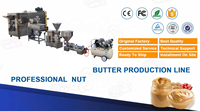 Machine professionnelle automatique en acier inoxydable SUN à prix abordable pour la production de beurre de cacahuète, de pâtes de noix et de beurre de sésame