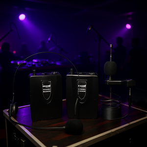 Micrófono inalámbrico de 5 núcleos, micrófono de mano dual, receptor inalámbrico para DJ, karaoke, micrófonos para cantar con conector XLR - Product Image 2