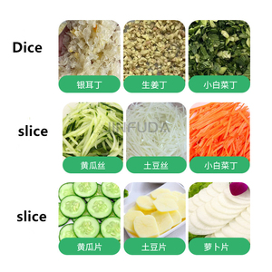 เครื่องหั่นหั่นเต๋าอัตโนมัติเครื่องหั่นหัวหอมอาหารเชิงพาณิชย์ - Product Image 5