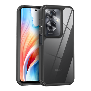 พลาสติกแข็งใสกันกระแทกฝาหลังสำหรับ <span class=keywords><strong>OPPO</strong></span> A79 5G A78 A2 A58 4G A38 <span class=keywords><strong>A57</strong></span> A77 <span class=keywords><strong>เคส</strong></span>กันกระแทกแบบ<span class=keywords><strong>ใส</strong></span> - Product Image 1