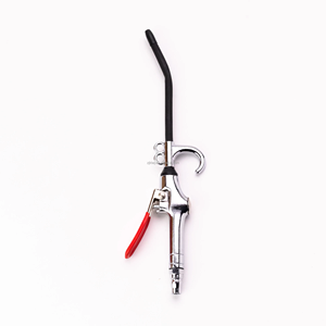 Pistolet à air réglable avec poignée en aluminium et tube souple pour le soufflage de poussière à usage industriel - Product Image 3