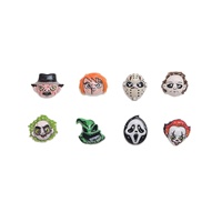 Paso Sico Halloween French Style Nail Art Accessories Horror Anime Ghost Mask Resin Rhinestone Nail Beauty DIY Wearable Nails