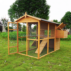 Cage à poules moderne en bois <span class=keywords><strong>de</strong></span> grande taille SDC0802 <span class=keywords><strong>de</strong></span> haute qualité, poulailler avec enclos accessible, toit imperméable pour volailles et animaux <span class=keywords><strong>de</strong></span> compagnie – Vente chaude - Product Image 3