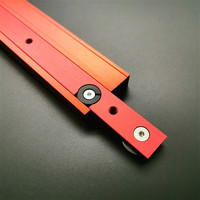 Barre coulissante en alliage d'aluminium pour scie à table Outils de bricolage pour le travail du bois Établi zingué Jauge d'onglet Tige T-Track Slot