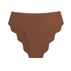 Sous-vêtements sans couture pour femmes adolescentes, grande taille - Culottes à volants en soie glacée, douces comme un nuage, séchage rapide, respirantes, une seule pièce - Product Image 5