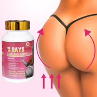 Capsule d'agrandissement des fesses pour adultes, marque privée, 1500mg, Maca, capsules d'amélioration des fesses, vente en gros
