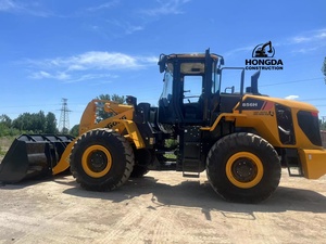 Chargeur sur roues avant d'occasion Liugong 856H 835 855 856 856H 862H à vendre Chargeur sur pneus Cummins 5 tonnes d'origine - Product Image 5