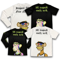 T-shirt à manches courtes Hip Hop personnalisé tendance Streetwear avec imprimé graphique Chemises décontractées pour hommes