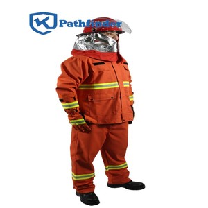 Зимняя огнестойкая форма пожарного из арамида, спецодежда пожарного, костюм для аварийно-спасательных работ - Product Image 4