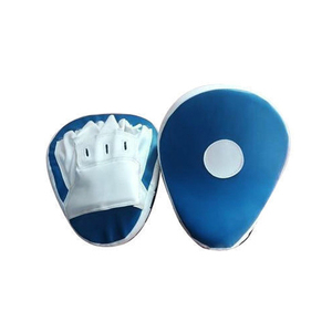 Almohadillas de boxeo curvas personalizadas de microfibra de cuero para entrenamiento, objetivo de golpeo rápido para gancho y golpe de puño, manoplas de boxeo, almohadillas de mano. - Product Image 1