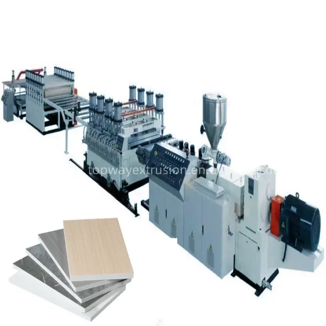 PVC Furniture Foam Board Production Line PVC Partition Foam Board Making Machine