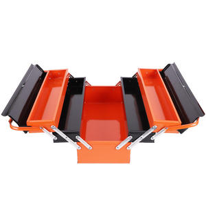 Kit d'outils de réparation pliable à trois couches en fer de 85 pièces pour l'automobile et la maison avec pinces et douilles - Product Image 4