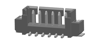 Connecteur de circuit imprimé PicoBlade à pas de 1,25 mm, rangée simple, montage vertical, surface, placage d'étain (Sn), verrouillage par friction, 22 - Product Image 2