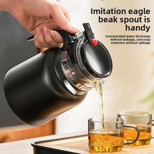 Nouvelle Infuseur-Filtre à un Bouton 2024 en Acier Inoxydable 316, Design Minimaliste, pour Séparation Thé-<span class=keywords><strong>Eau</strong></span>, Cadeau Publicitaire pour Bureau - Product Image 3