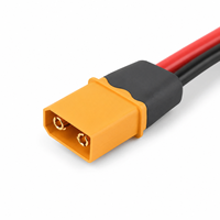 Câble répartiteur XT60 1 mâle 3 femelles 12AWG en nylon IP68, adaptateur d'alimentation pour UAV, Phantom, Quadcopter, voitures RC, drones, batterie Lipo