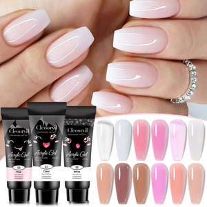 Gel UV Poly 12 couleurs 30g, gel professionnel pour extension d'ongles, gel de construction rapide, gel de sculpture pour manucure, produits de soin des ongles - Product Image 2