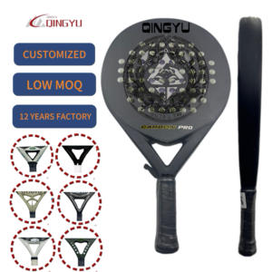 ไม้เทนนิสสำหรับผู้ใหญ่แบบมืออาชีพไม้เทนนิสแบบ3K แพดเดอแพดเดอแบบพกพาสำหรับผู้เล่น - Product Image 1