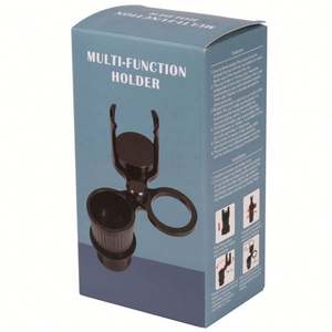 Portavasos 3 en 1 para Auto con Adaptador de Carga Inalámbrica y Base Ajustable - Product Image 6