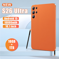 Nueva Tablet PC S26 Ultra de 10.1 Pulgadas, 16 GB + 1 TB, Android 15, Cámara de 16 MP + 32 MP, Wifi, GSM, Tablet para Negocios, Juegos y Entretenimiento