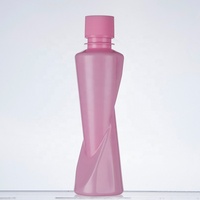 Groothandel 180ml speciaal gevormde PET sapfles leeg uniek design plastic drankenverpakking aangepaste kleur logo