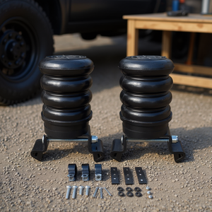 Ressorts d'assistance arrière noirs pour remorque, 5000-8500 lbs, ensemble de suspension en acier pour essieu de camion D0100XTU847 - Product Image 2