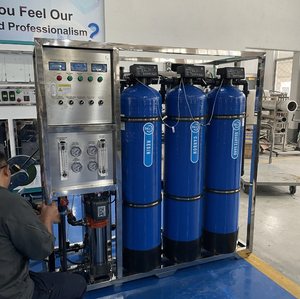 เครื่องกรองน้ำระบบ Reverse Osmosis ระดับอุตสาหกรรม ขนาด 500 ลิตรต่อชั่วโมง สำหรับบำบัดน้ำ<span class=keywords><strong>บาดาล</strong></span> พร้อมระบบควบคุม PLC และวัสดุสแตนเลส SS304 - Product Image 1