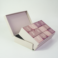 Boîte personnalisée imprimée sur le thème du Nouvel An et de Noël, emballage de cosmétiques pour célébrations, boîte cadeau