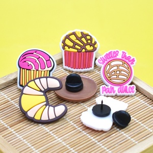 Mexique pain biscuits cupcake boisson série motif épingles en plastique adapté au collier de sac à dos accessoires décoratifs faits à la main - Product Image 4