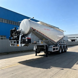 Semi-<span class=keywords><strong>remorque</strong></span> silo à poudre en vrac à 4 essieux, grande capacité, pour le transport de matériaux de construction, Ghana, Port de <span class=keywords><strong>Tema</strong></span> - Product Image 3