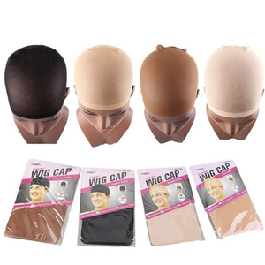 Bonnet de perruque en nylon extensible respirant couleur chair sur mesure pour la fabrication de perruques – Vente en gros - Product Image 1