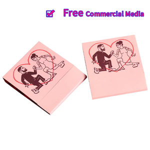 Custom <strong>Matchbook</strong> with Different Colors Tips for Hotel - Product Image 5